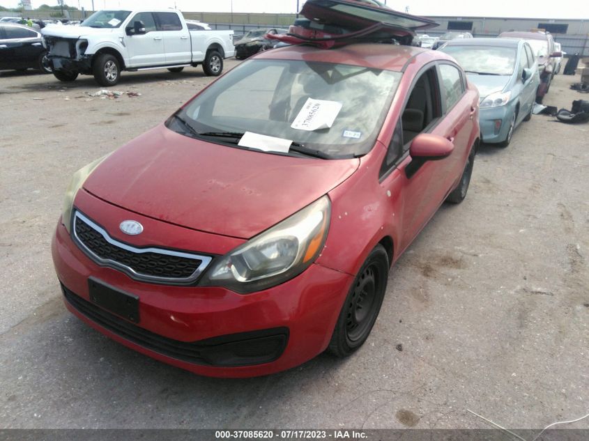 2013 KIA RIO LX - KNADM4A31D6256668