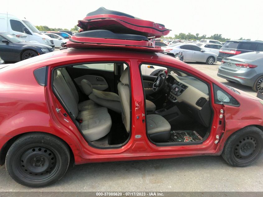 2013 KIA RIO LX - KNADM4A31D6256668