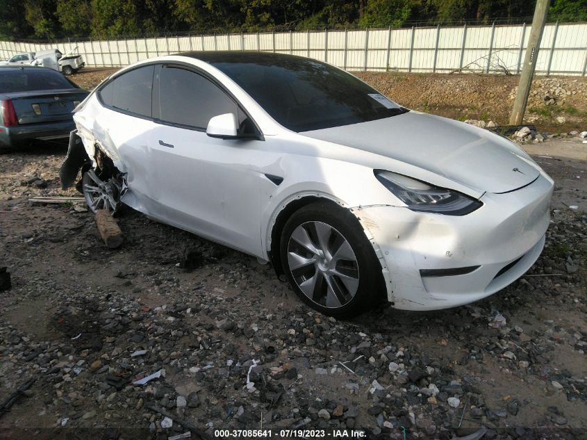 2021 TESLA MODEL Y LONG RANGE - 5YJYGAEE1MF287106