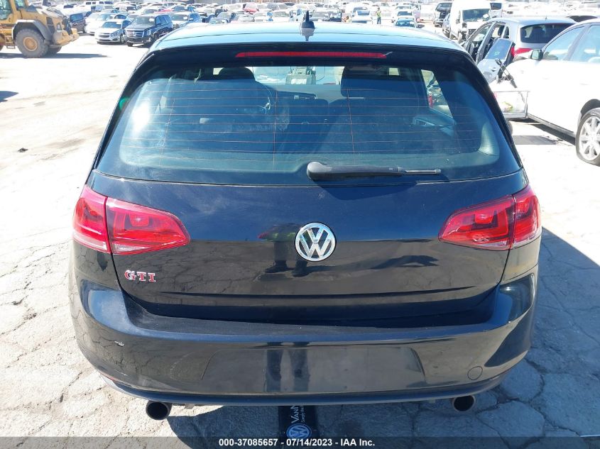 2017 VOLKSWAGEN GOLF GTI S/SE/AUTOBAHN/SPORT - 3VW447AU2HM075496