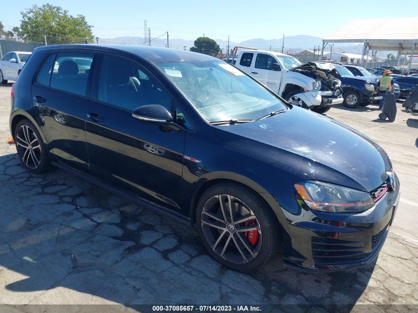 2017 VOLKSWAGEN GOLF GTI S/SE/AUTOBAHN/SPORT - 3VW447AU2HM075496