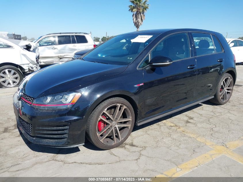 2017 VOLKSWAGEN GOLF GTI S/SE/AUTOBAHN/SPORT - 3VW447AU2HM075496