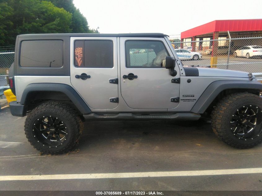 2017 JEEP WRANGLER UNLIMITED SPORT - 1C4BJWDG0HL602360