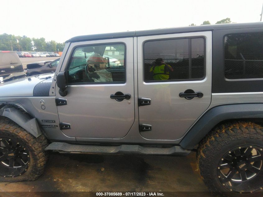 2017 JEEP WRANGLER UNLIMITED SPORT - 1C4BJWDG0HL602360