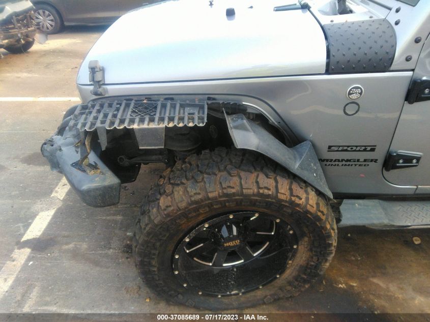 2017 JEEP WRANGLER UNLIMITED SPORT - 1C4BJWDG0HL602360
