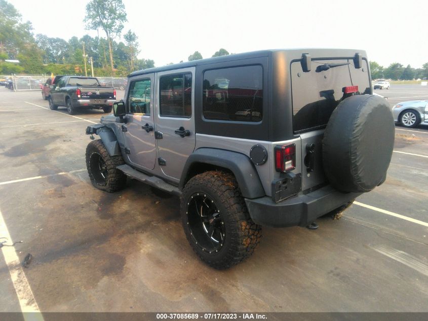 2017 JEEP WRANGLER UNLIMITED SPORT - 1C4BJWDG0HL602360