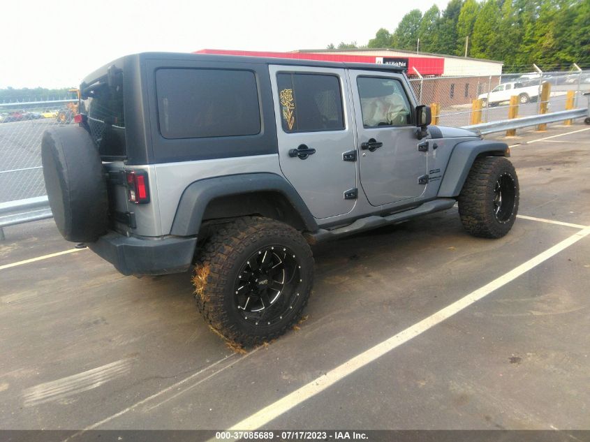 2017 JEEP WRANGLER UNLIMITED SPORT - 1C4BJWDG0HL602360
