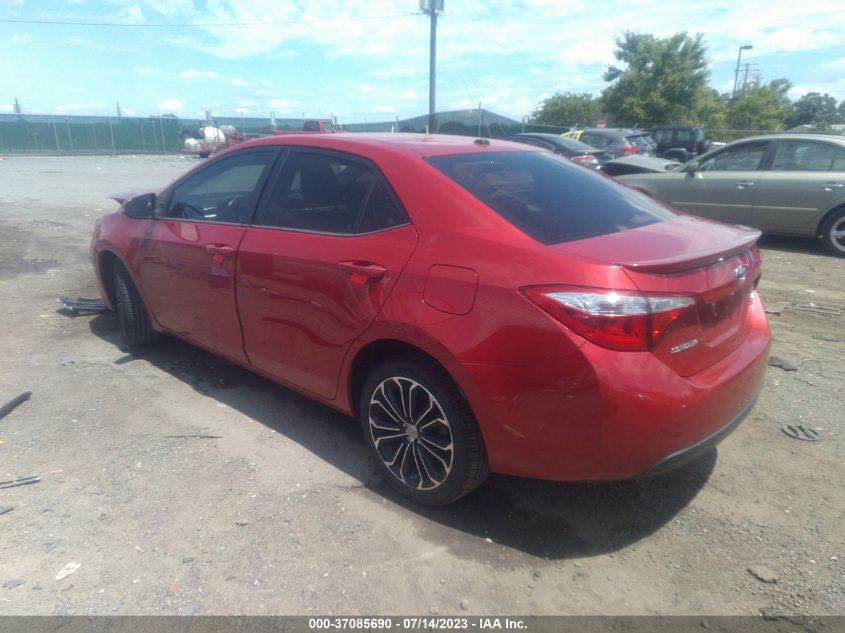 2016 TOYOTA COROLLA L/LE/S/S PLUS/LE PLUS - 2T1BURHE2GC564203