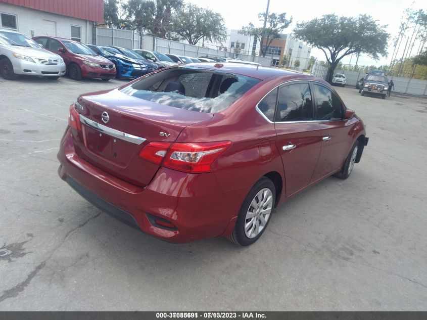 2016 NISSAN SENTRA SV - 3N1AB7AP8GY288744