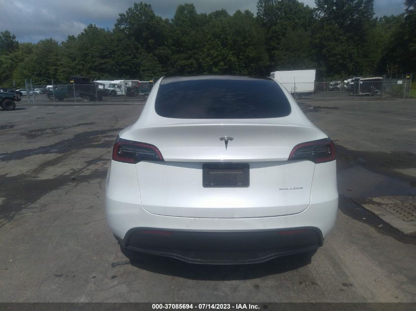 2022 TESLA MODEL Y LONG RANGE - 7SAYGDEEXNF311165