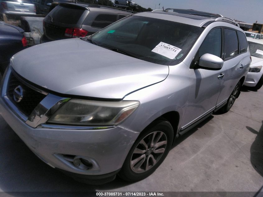 2013 NISSAN PATHFINDER S/SV/SL/PLATINUM - 5N1AR2MN7DC631954
