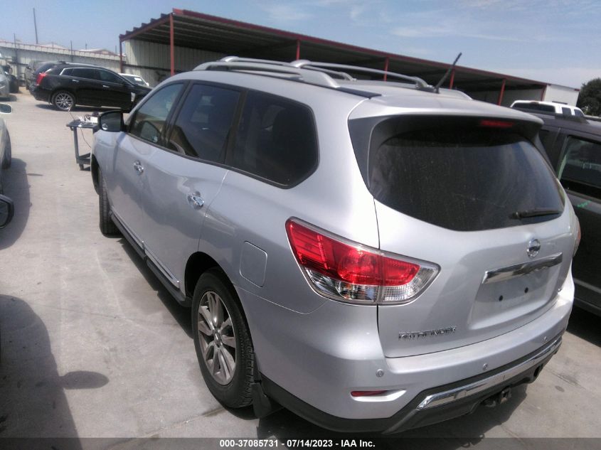 2013 NISSAN PATHFINDER S/SV/SL/PLATINUM - 5N1AR2MN7DC631954
