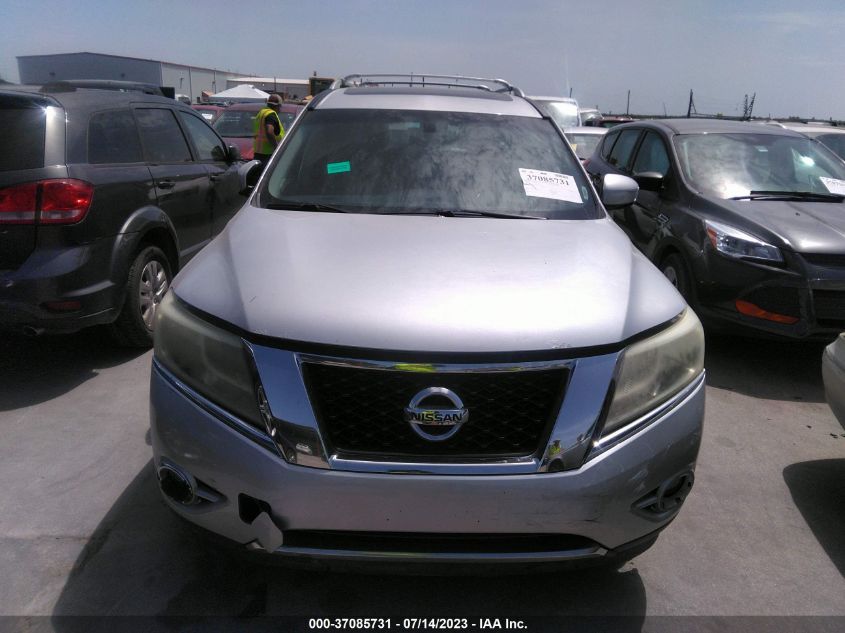 2013 NISSAN PATHFINDER S/SV/SL/PLATINUM - 5N1AR2MN7DC631954