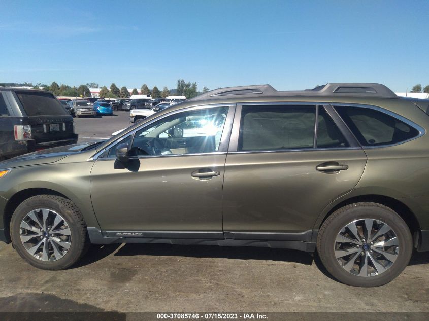 2015 SUBARU OUTBACK 2.5I LIMITED - 4S4BSALCXF3218688