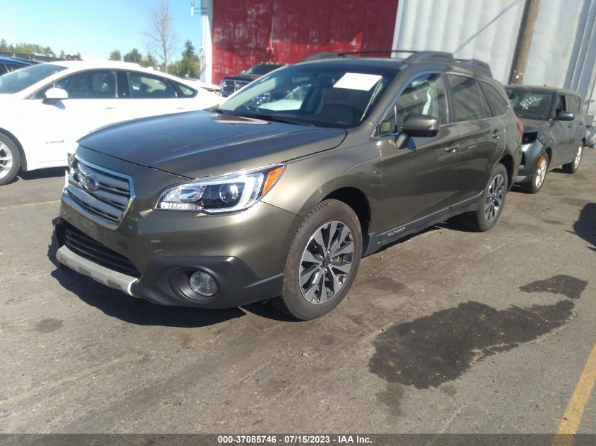 2015 SUBARU OUTBACK 2.5I LIMITED - 4S4BSALCXF3218688