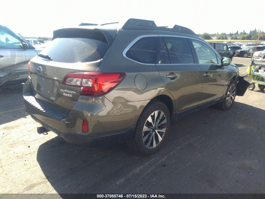 2015 SUBARU OUTBACK 2.5I LIMITED - 4S4BSALCXF3218688