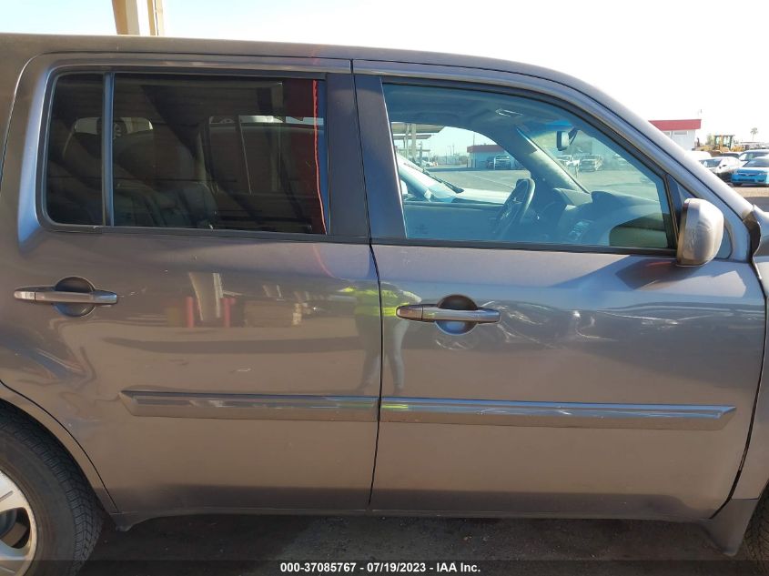 2014 HONDA PILOT EX-L - 5FNYF4H50EB034439