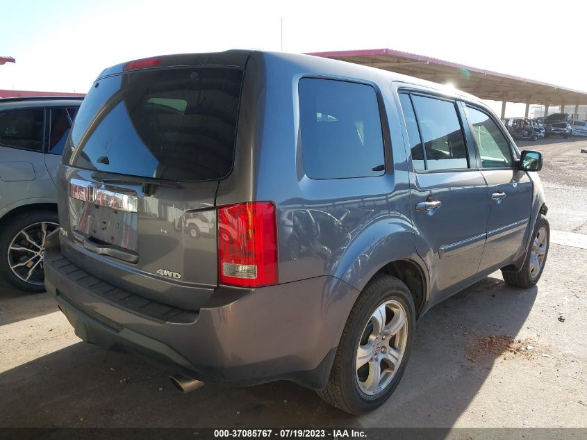 2014 HONDA PILOT EX-L - 5FNYF4H50EB034439