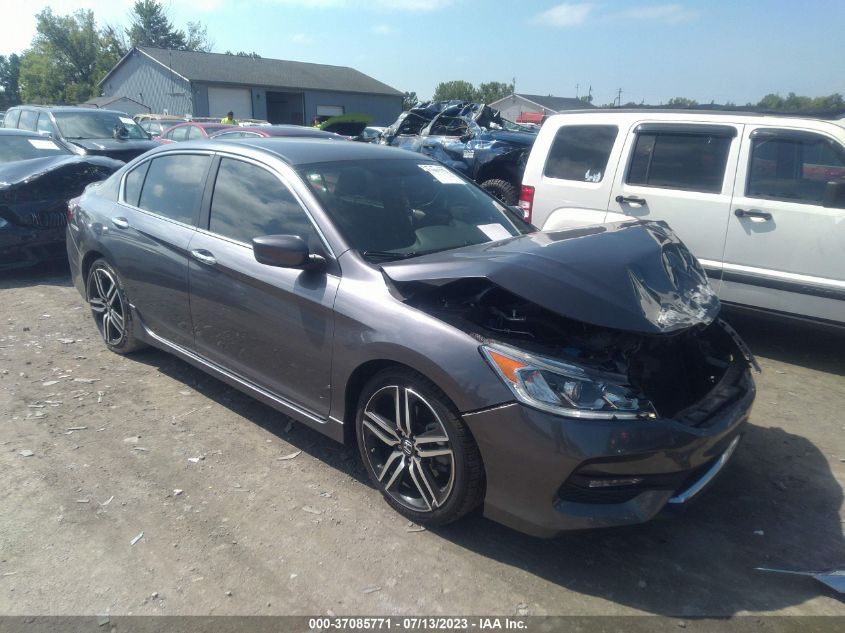 2017 HONDA ACCORD SEDAN SPORT - 1HGCR2F51HA160087