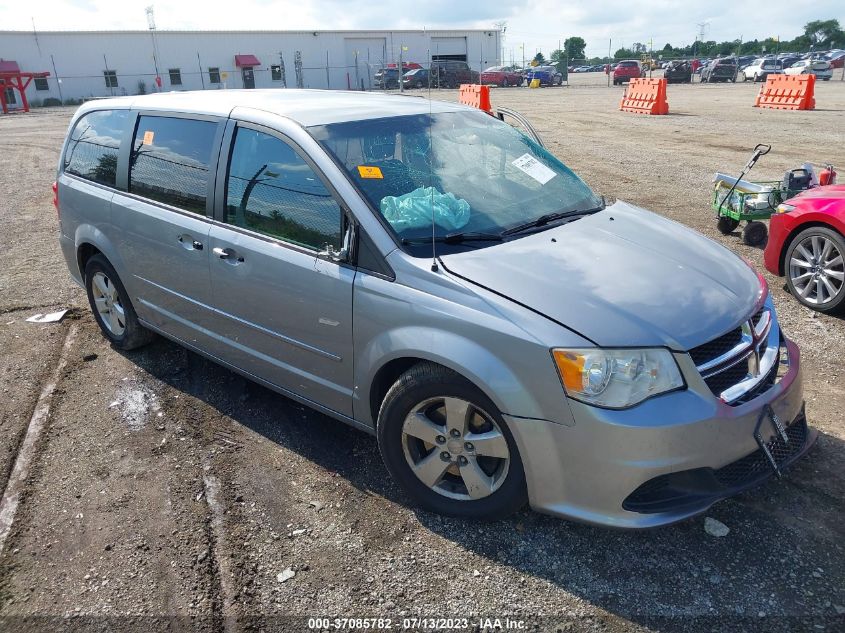 2013 DODGE GRAND CARAVAN SE - 2C4RDGBG1DR798583