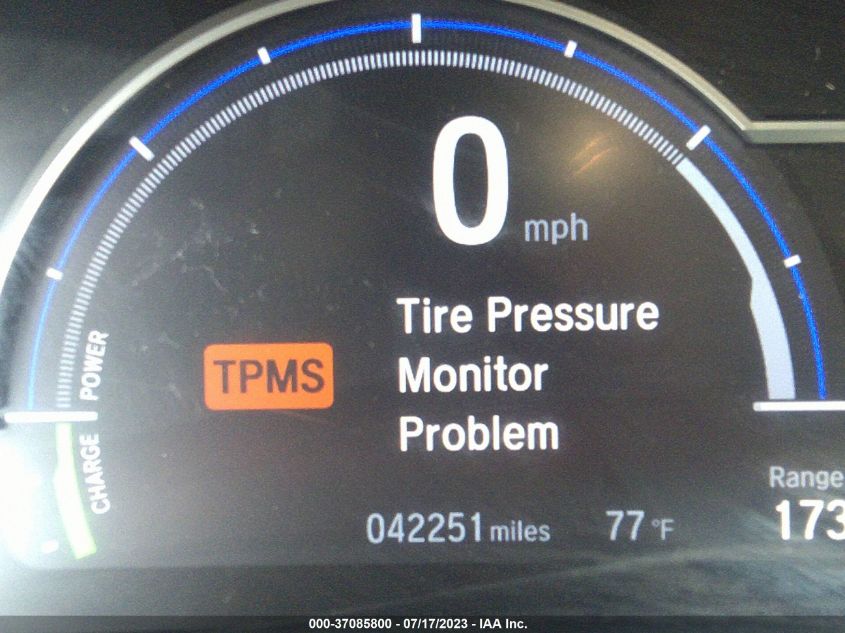 2018 HONDA CLARITY PLUG-IN HYBRID JHMZC5F11JC022969