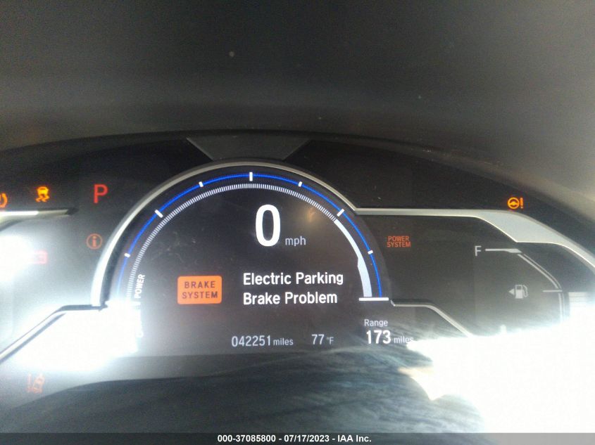 2018 HONDA CLARITY PLUG-IN HYBRID JHMZC5F11JC022969
