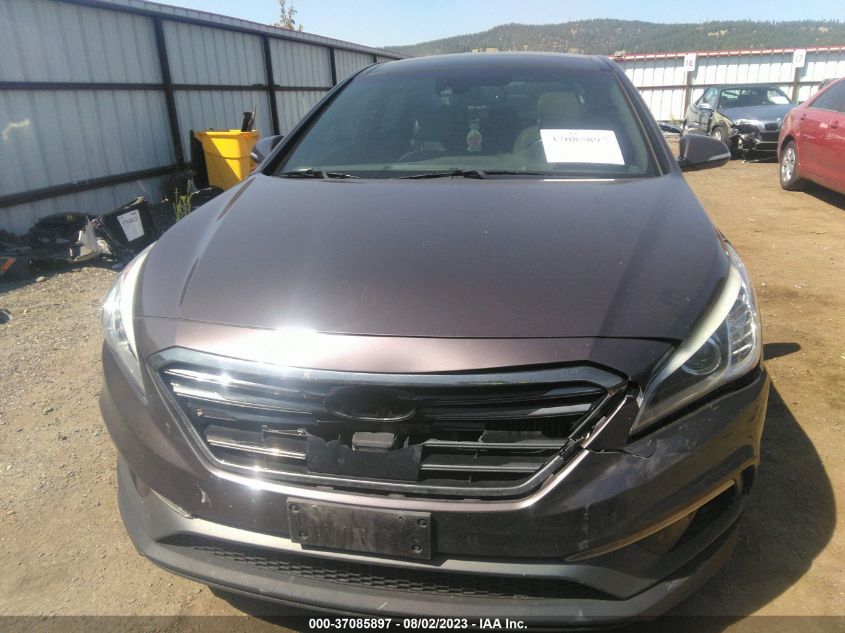 2015 HYUNDAI SONATA 2.0T SPORT - 5NPE34AB6FH042656