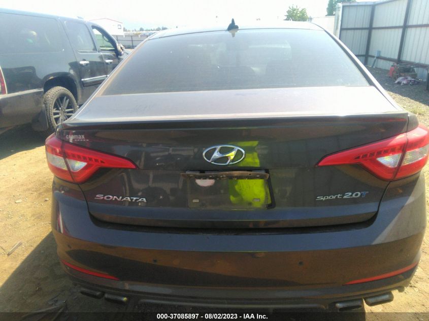 2015 HYUNDAI SONATA 2.0T SPORT - 5NPE34AB6FH042656