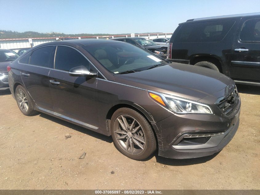 2015 HYUNDAI SONATA 2.0T SPORT - 5NPE34AB6FH042656