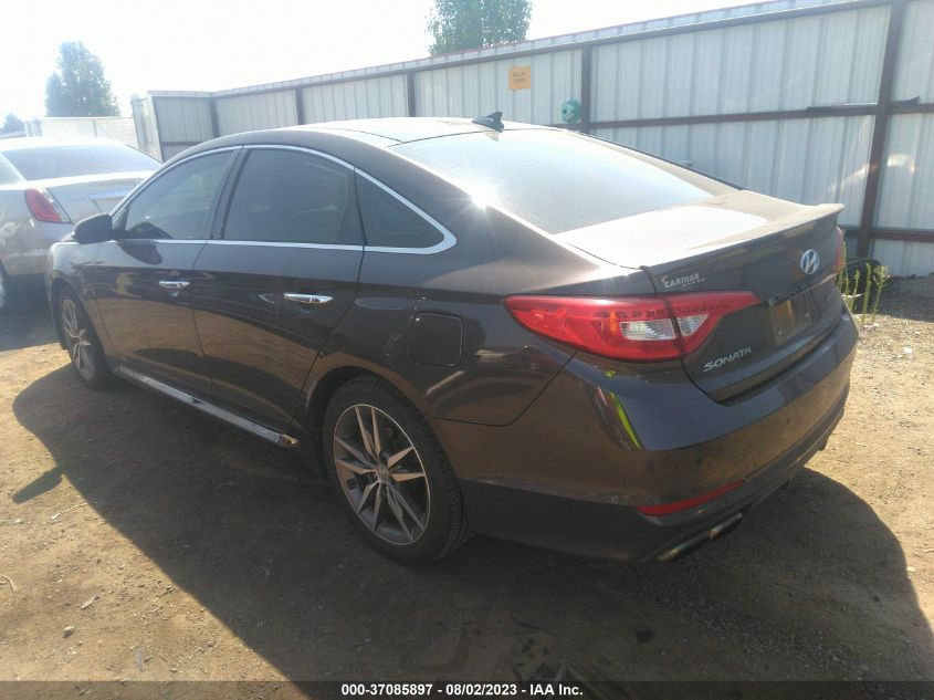 2015 HYUNDAI SONATA 2.0T SPORT - 5NPE34AB6FH042656