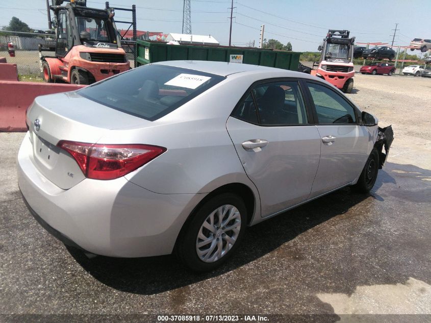 2018 TOYOTA COROLLA LE - 5YFBURHE2JP810724