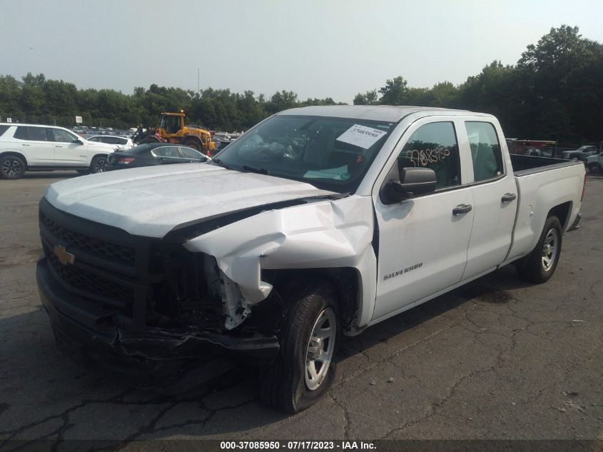 2014 CHEVROLET SILVERADO 1500 WORK TRUCK - 1GCRCPEHXEZ285685