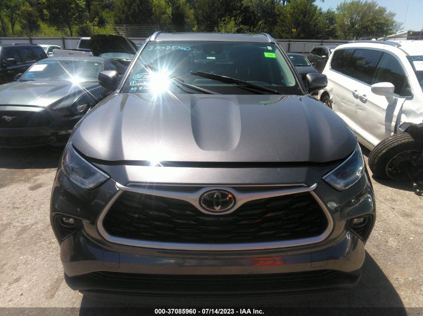 2021 TOYOTA HIGHLANDER XLE - 5TDGZRAH7MS527498