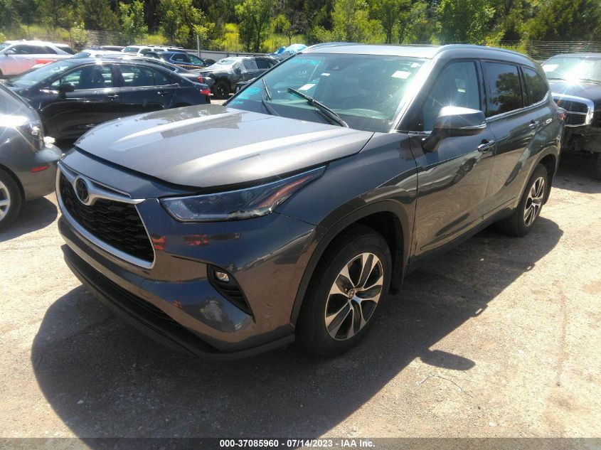 2021 TOYOTA HIGHLANDER XLE - 5TDGZRAH7MS527498