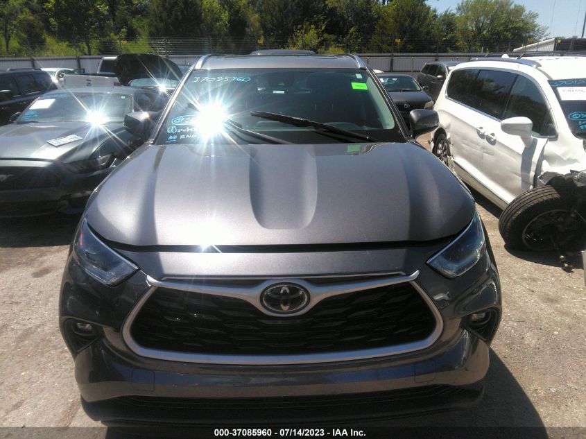 2021 TOYOTA HIGHLANDER XLE - 5TDGZRAH7MS527498