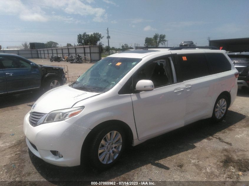 2017 TOYOTA SIENNA XLE AUTO ACCESS - 5TDYZ3DC4HS892616