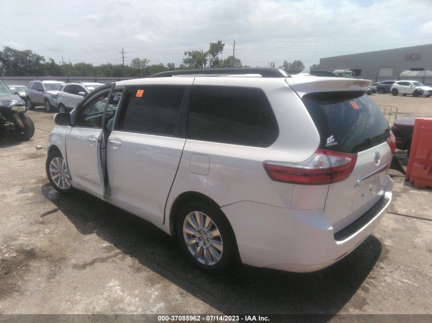 2017 TOYOTA SIENNA XLE AUTO ACCESS - 5TDYZ3DC4HS892616