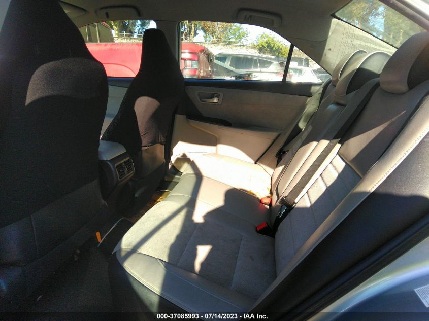 2015 TOYOTA CAMRY XLE/SE/LE/XSE - 4T1BF1FK2FU498267