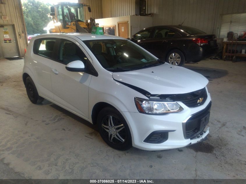 2017 CHEVROLET SONIC LT - 1G1JG6SH7H4168558