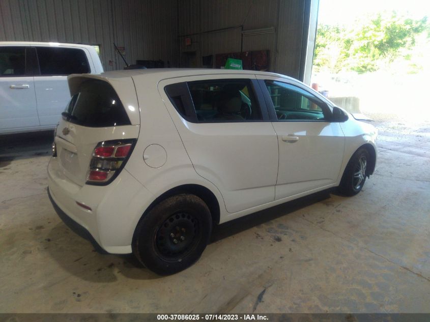 2017 CHEVROLET SONIC LT - 1G1JG6SH7H4168558