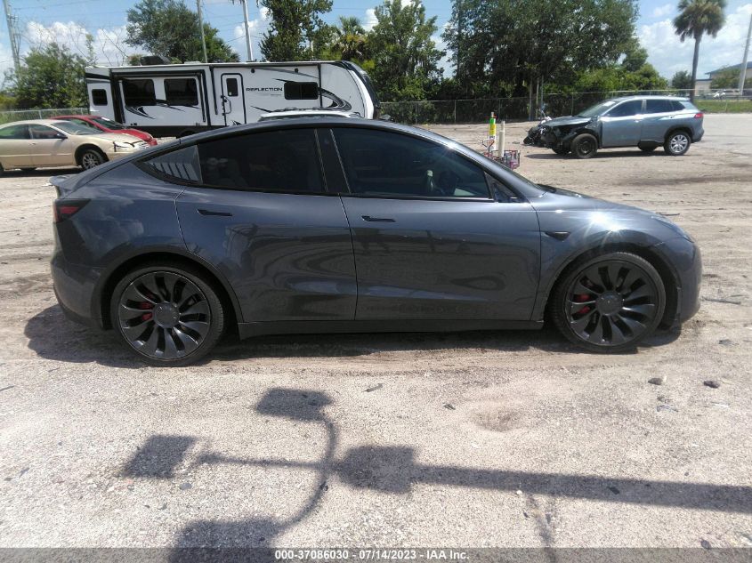 2022 TESLA MODEL Y - 7SAYGDEF1NF509898