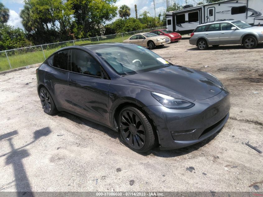 2022 TESLA MODEL Y - 7SAYGDEF1NF509898