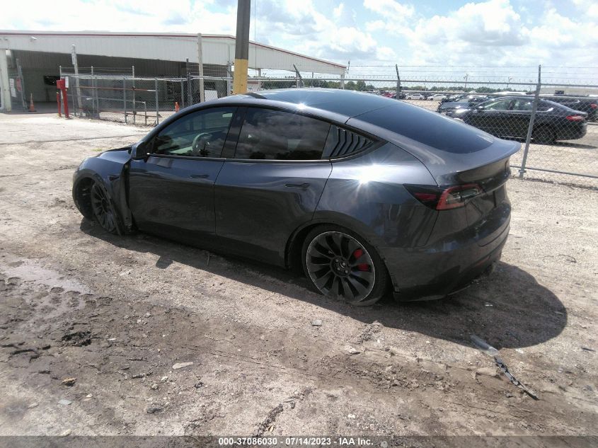 2022 TESLA MODEL Y - 7SAYGDEF1NF509898