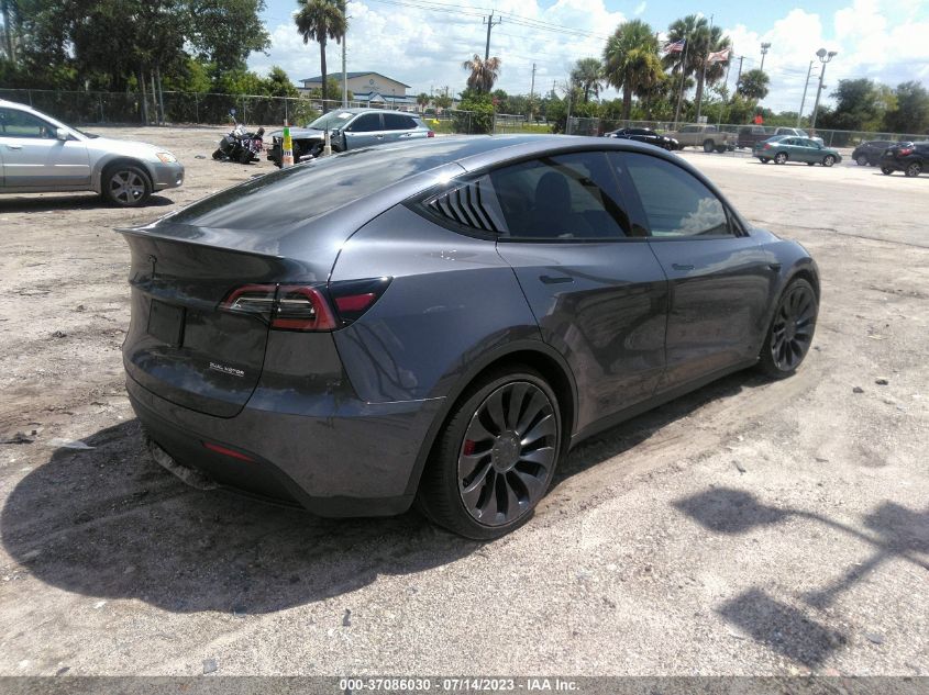 2022 TESLA MODEL Y - 7SAYGDEF1NF509898