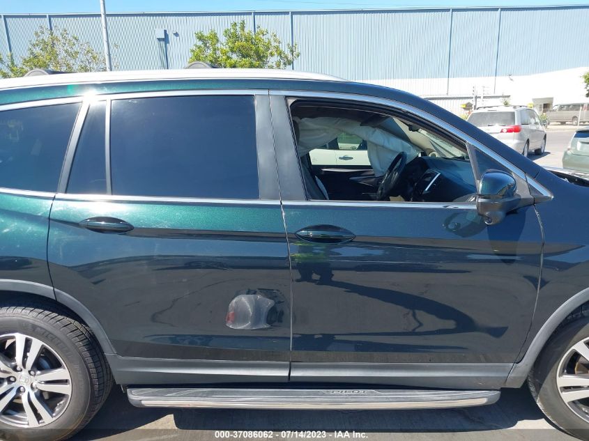 2016 HONDA PILOT EX-L - 5FNYF6H8XGB088615