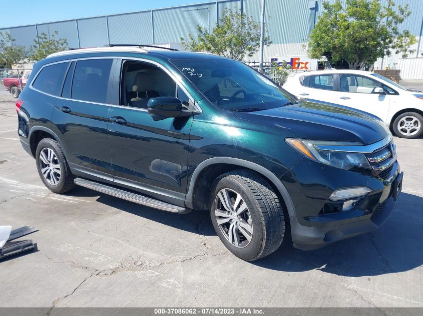 2016 HONDA PILOT EX-L - 5FNYF6H8XGB088615