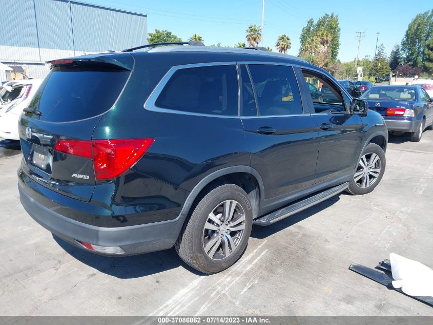 2016 HONDA PILOT EX-L - 5FNYF6H8XGB088615