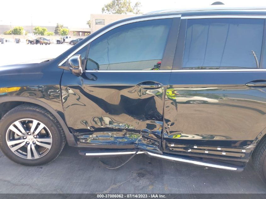 2016 HONDA PILOT EX-L - 5FNYF6H8XGB088615