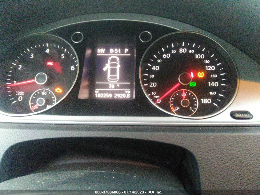 2013 VOLKSWAGEN CC SPORT - WVWBP7AN4DE553976