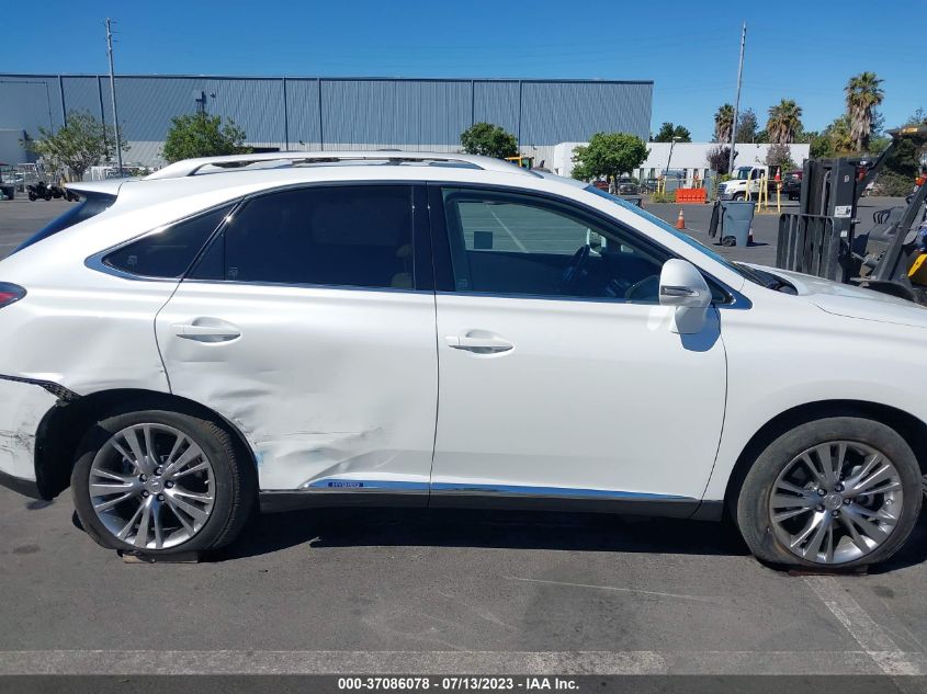 2013 LEXUS RX 450H - JTJBC1BA0D2445745